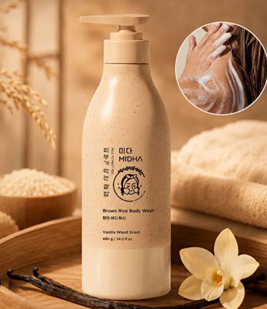 Brown Rice body wash