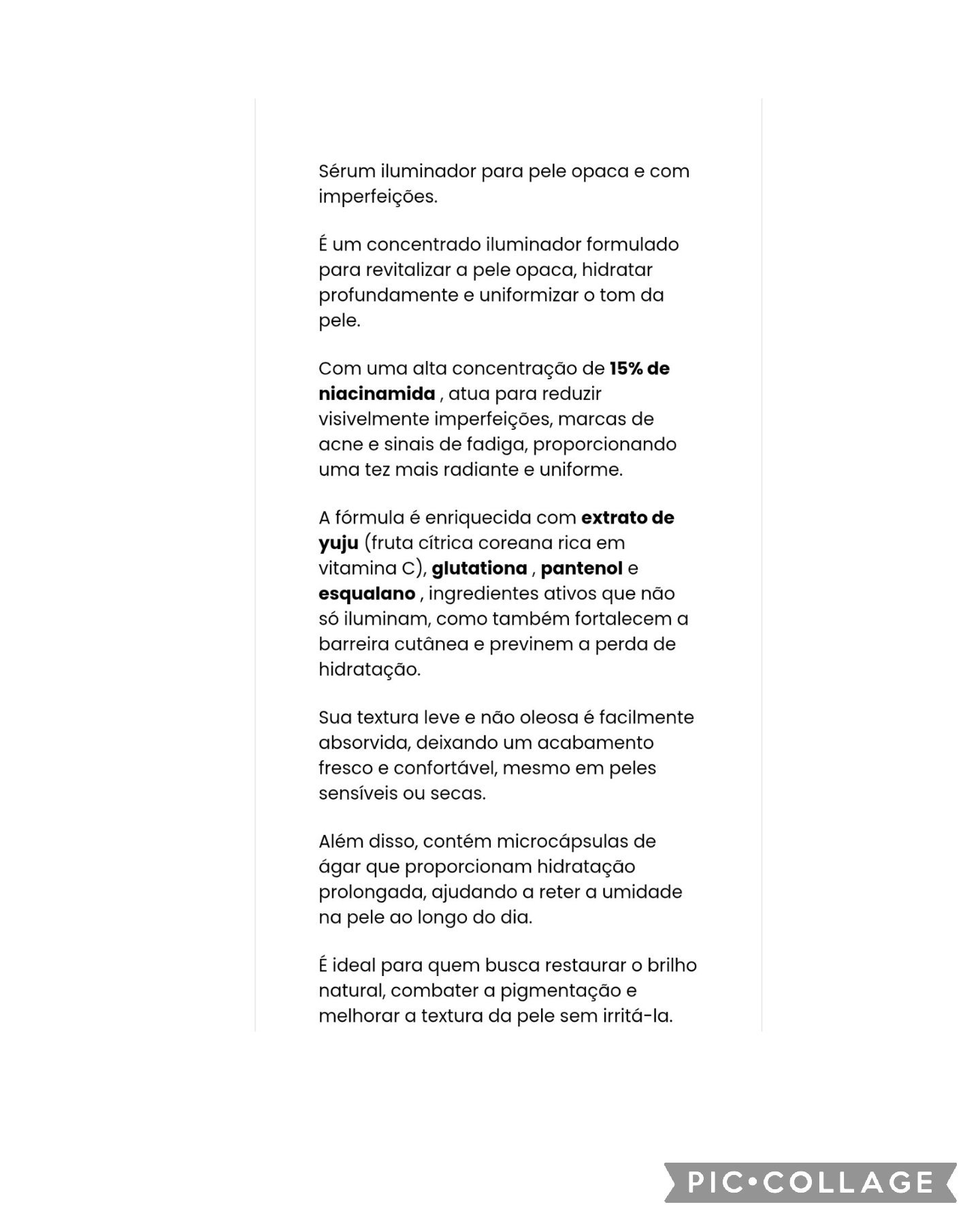 Glow Sérum niacinamida 15%+ Yuja