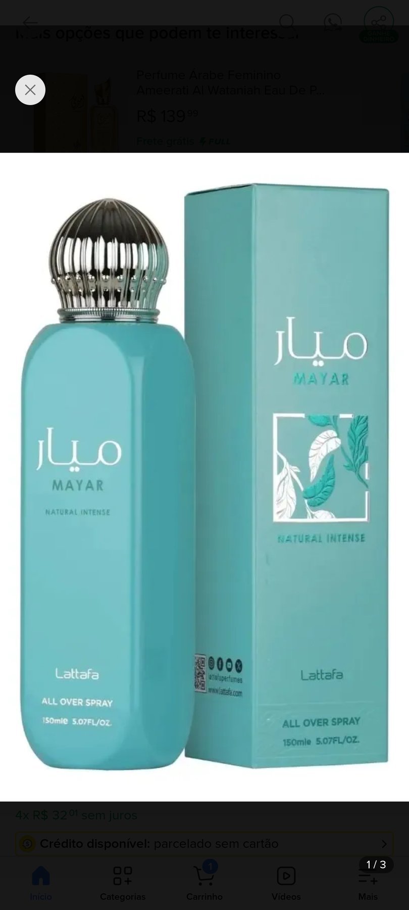 Mayar natural intense