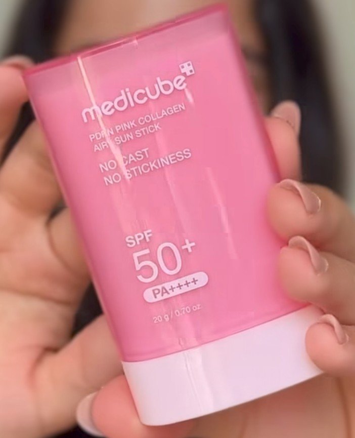 PDRN Pink Colágeno Airy Sun stick FPS 50+++