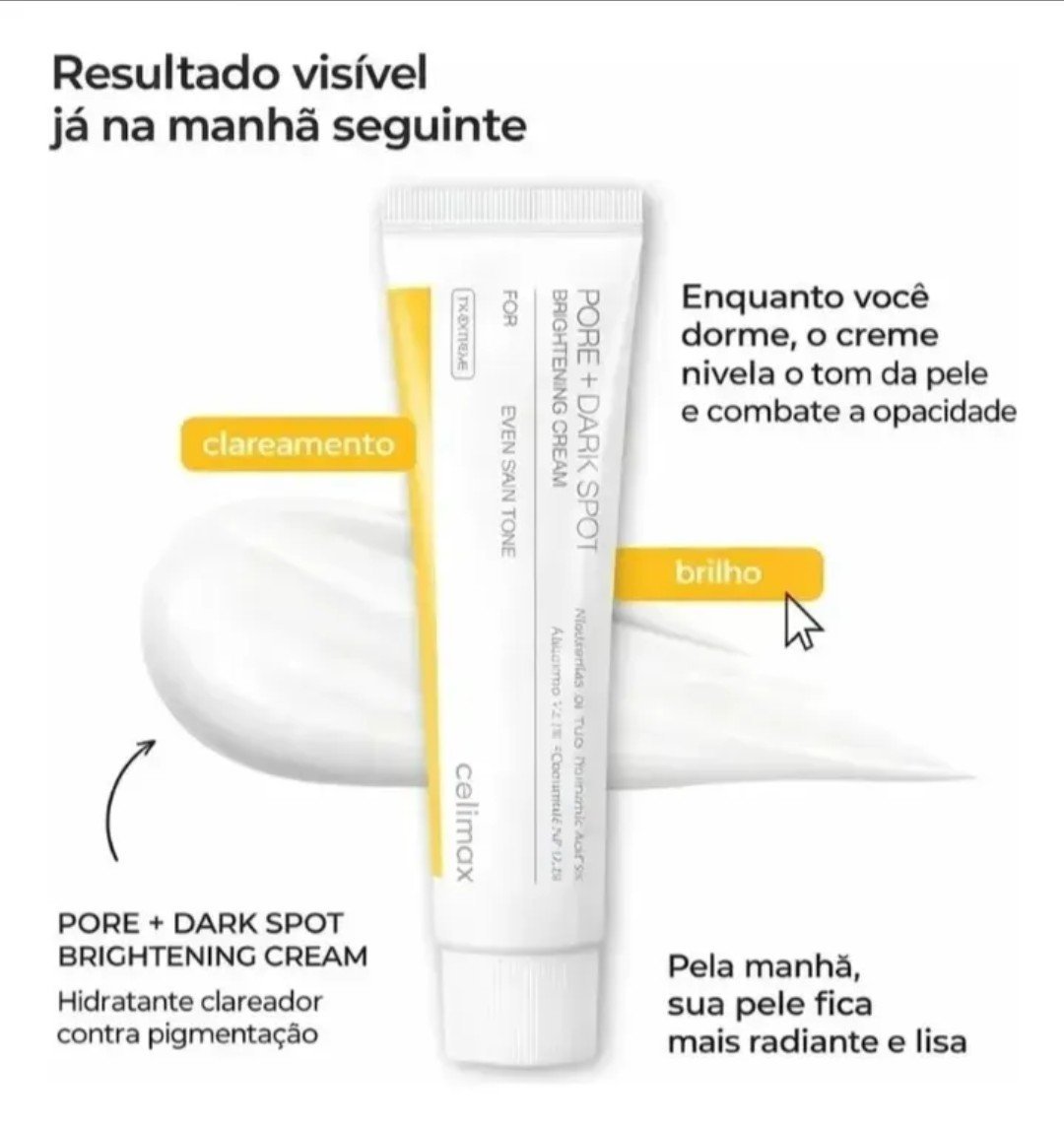 Pore + dark spot brightning cream